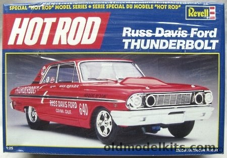 Revell 1/25 1964 Fairlane Thunderbolt Russ Davis Ford, 7451 plastic model kit